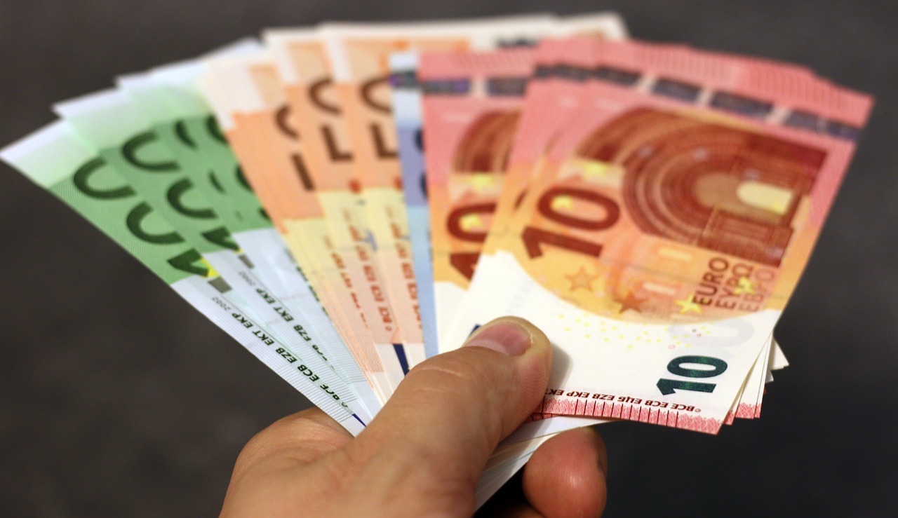 Euro - plaćanje novčanicama